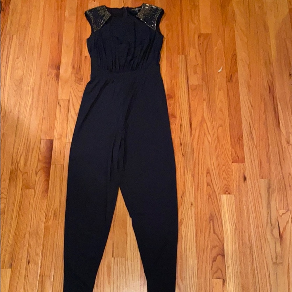 Holiday party jumpsuit magic